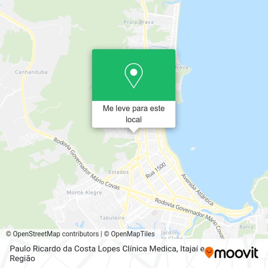 Paulo Ricardo da Costa Lopes Clínica Medica mapa