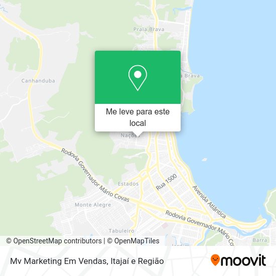 Mv Marketing Em Vendas mapa