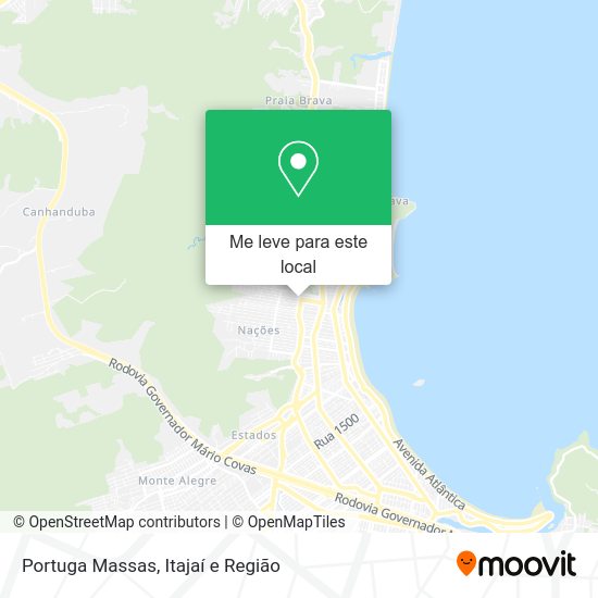 Portuga Massas mapa