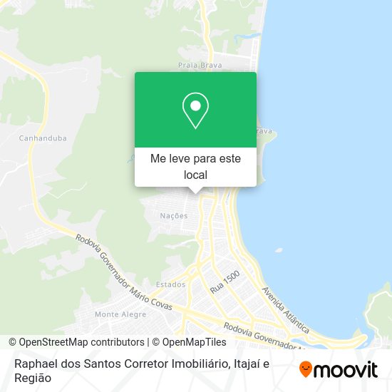 Raphael dos Santos Corretor Imobiliário mapa
