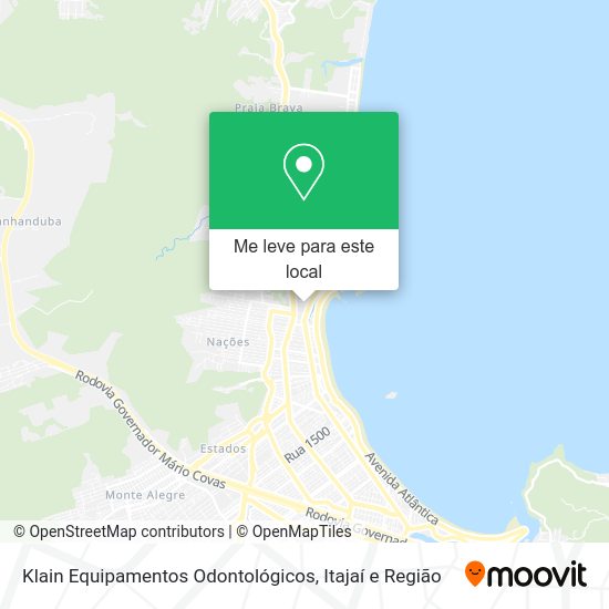 Klain Equipamentos Odontológicos mapa
