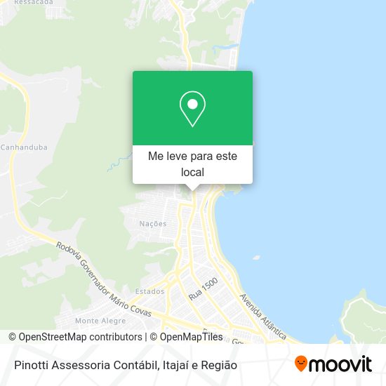 Pinotti Assessoria Contábil mapa