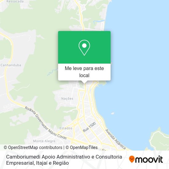 Camboriumedi Apoio Administrativo e Consultoria Empresarial mapa