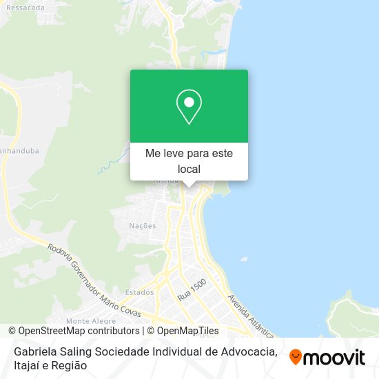 Gabriela Saling Sociedade Individual de Advocacia mapa