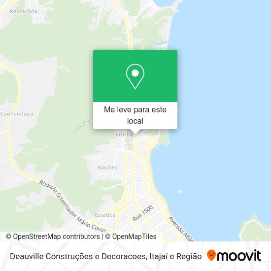 Deauville Construções e Decoracoes mapa