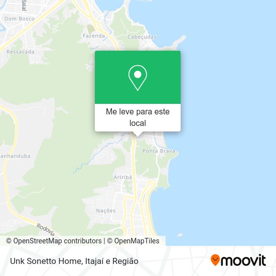 Unk Sonetto Home mapa