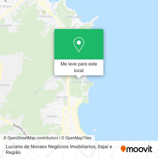 Luciano de Novaes Negócios Imobiliarios mapa