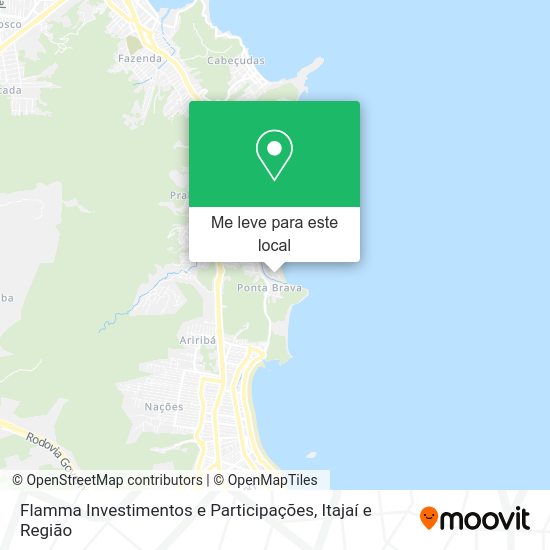 Flamma Investimentos e Participações mapa
