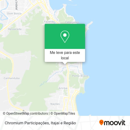 Chromium Participações mapa