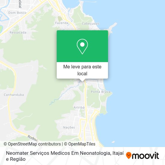 Neomater Serviços Medicos Em Neonatologia mapa
