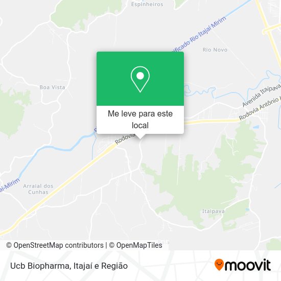 Ucb Biopharma mapa