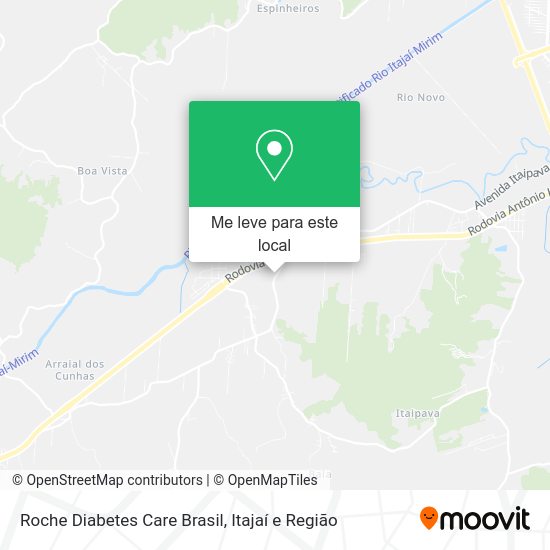 Roche Diabetes Care Brasil mapa