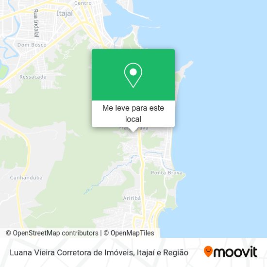 Luana Vieira Corretora de Imóveis mapa