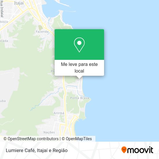 Lumiere Café mapa