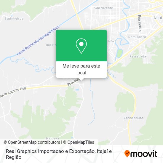 Real Graphics Importacao e Exportação mapa