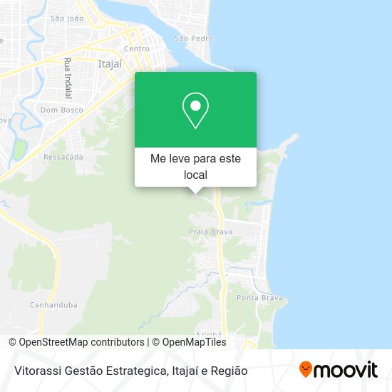 Vitorassi Gestão Estrategica mapa