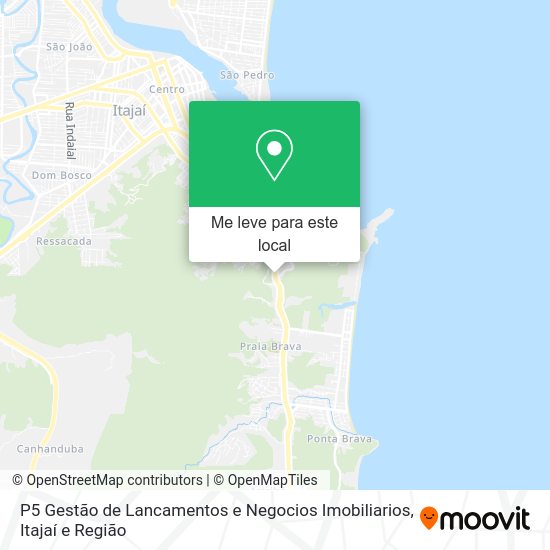P5 Gestão de Lancamentos e Negocios Imobiliarios mapa