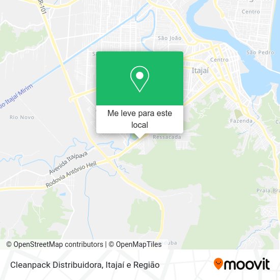 Cleanpack Distribuidora mapa