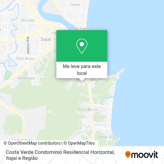 Costa Verde Condomínio Residencial Horizontal mapa