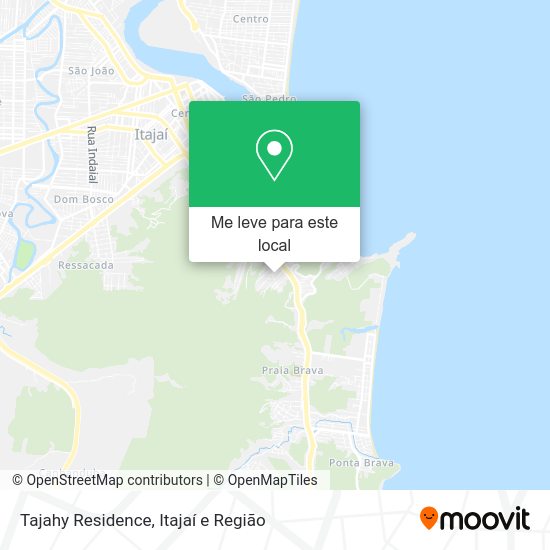 Tajahy Residence mapa