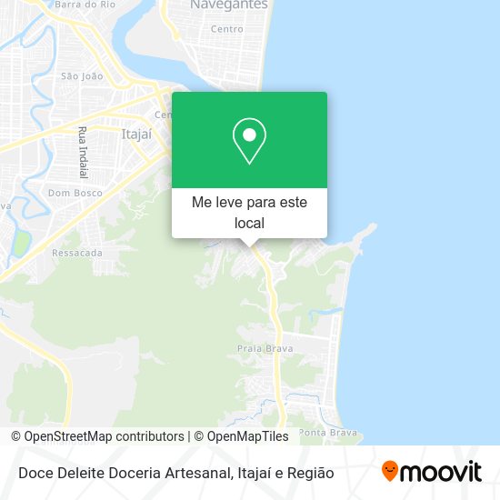 Doce Deleite Doceria Artesanal mapa