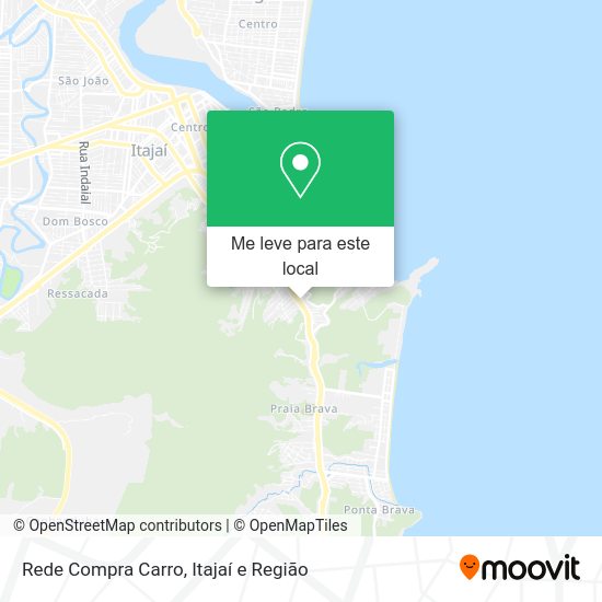 Rede Compra Carro mapa