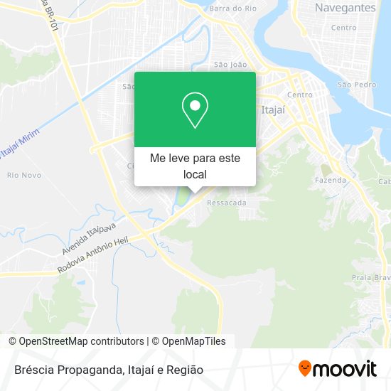 Bréscia Propaganda mapa