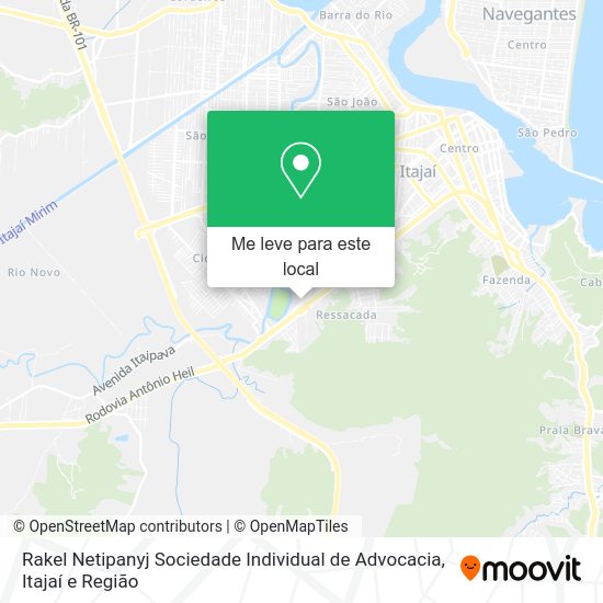Rakel Netipanyj Sociedade Individual de Advocacia mapa