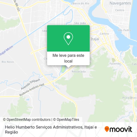 Helio Humberto Serviços Administrativos mapa