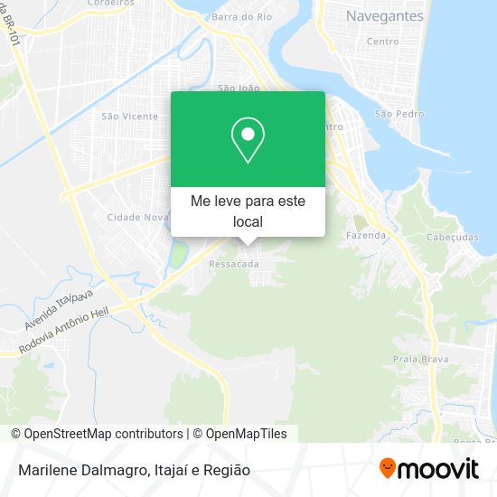 Marilene Dalmagro mapa