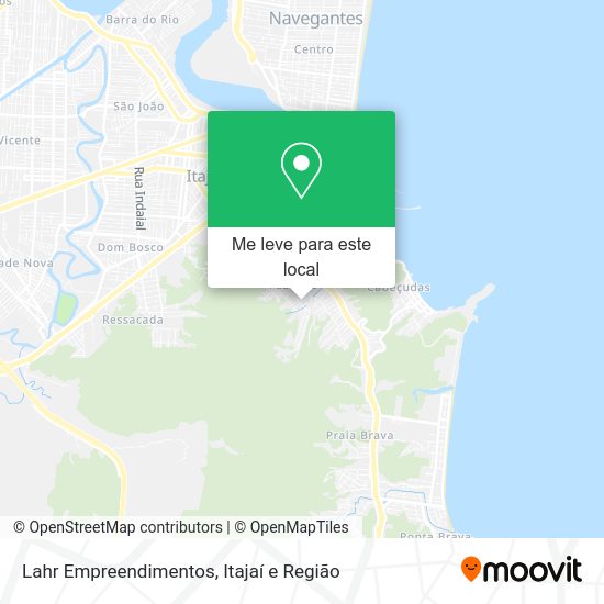 Lahr Empreendimentos mapa