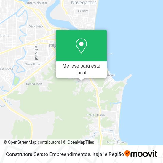 Construtora Serato Empreendimentos mapa