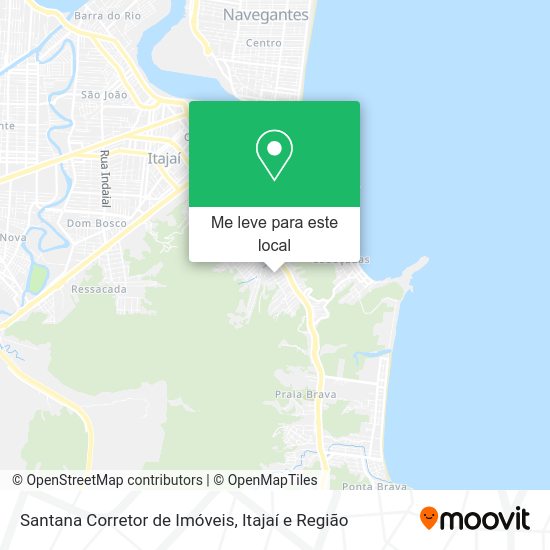 Santana Corretor de Imóveis mapa