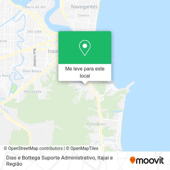 Dias e Bottega Suporte Administrativo mapa