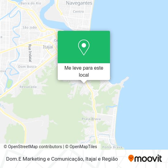 Dom.E Marketing e Comunicação mapa