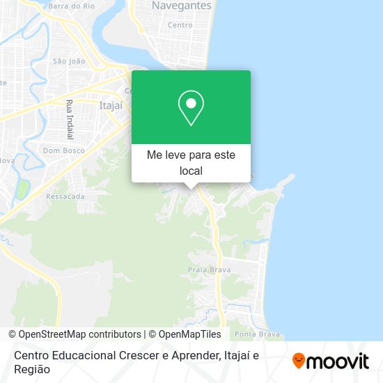 Centro Educacional Crescer e Aprender mapa