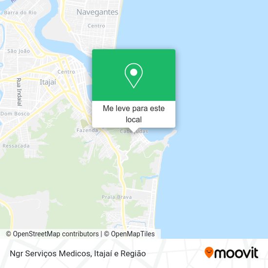 Ngr Serviços Medicos mapa