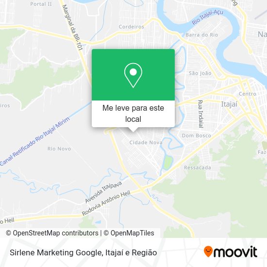 Sirlene Marketing Google mapa