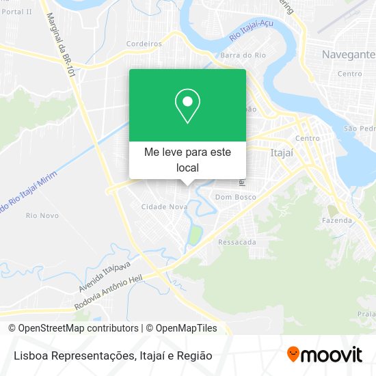 Lisboa Representações mapa