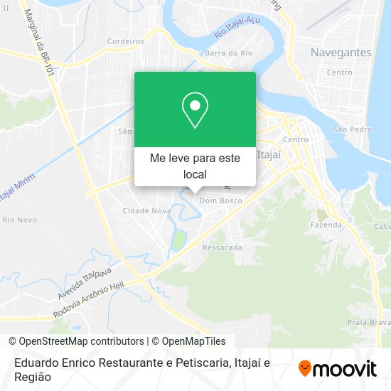Eduardo Enrico Restaurante e Petiscaria mapa