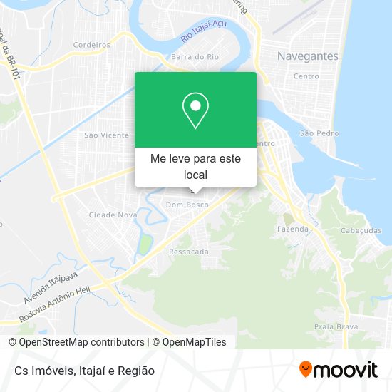 Cs Imóveis mapa