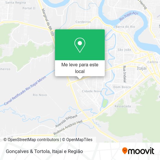 Gonçalves & Tortola mapa