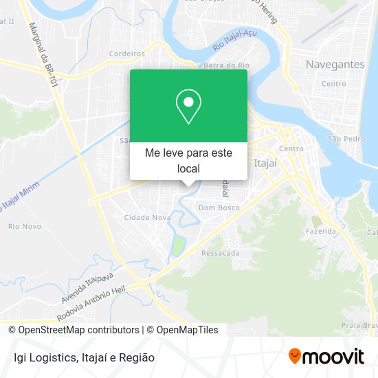 Igi Logistics mapa