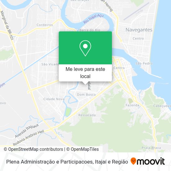 Plena Administração e Participacoes mapa