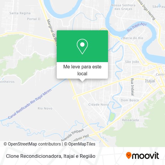 Clone Recondicionadora mapa