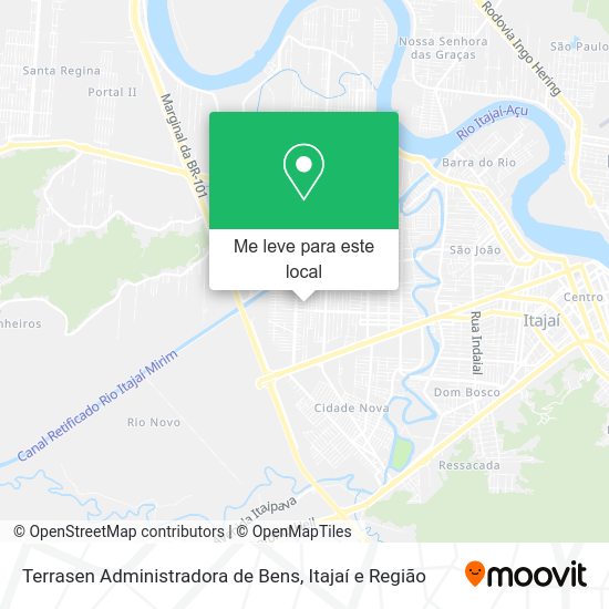 Terrasen Administradora de Bens mapa