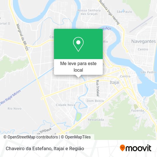 Chaveiro da Estefano mapa