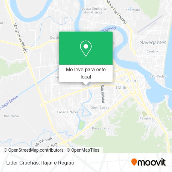 Lider Crachás mapa