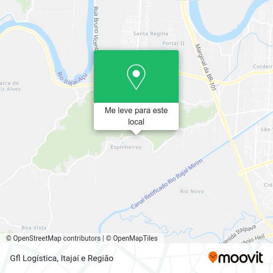 Gfl Logística mapa