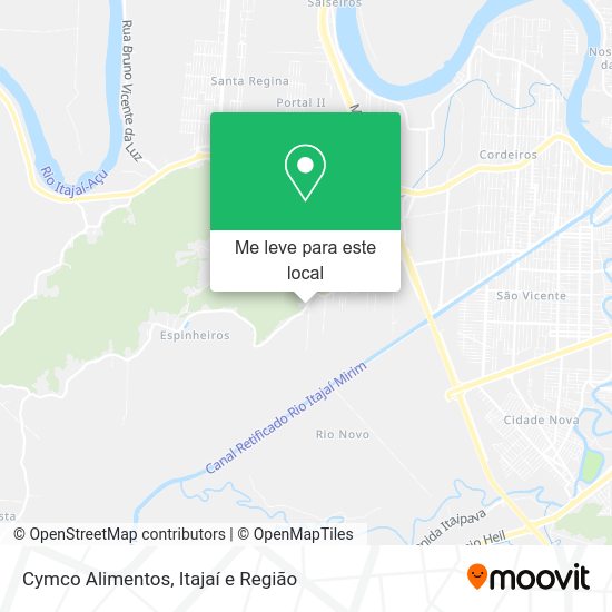 Cymco Alimentos mapa